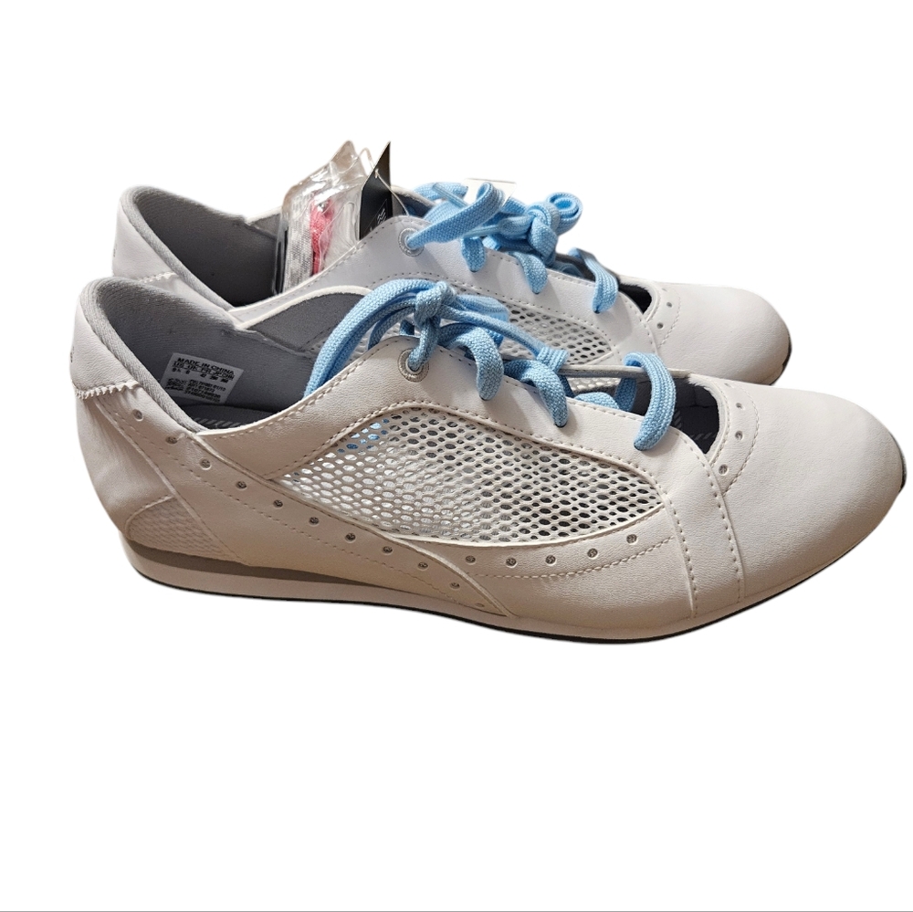 Adidas NWT Driver ClimaCool Spikeless Golf Shoes White Womens 9.5 Xtra L…